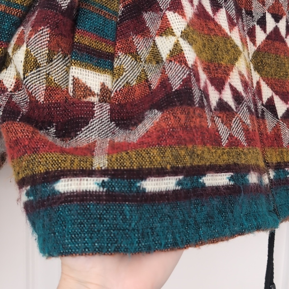 Aztec Print Soft Jacket Or Hoodie - Picture 2 of 6
